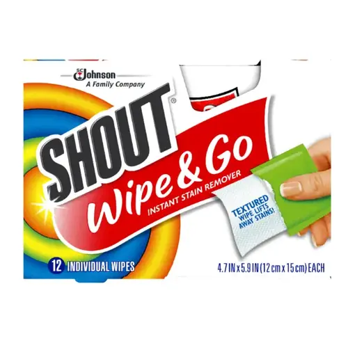 Shout Wipes Instant Stain Remover Shout Wipes Instant Stain Remover
