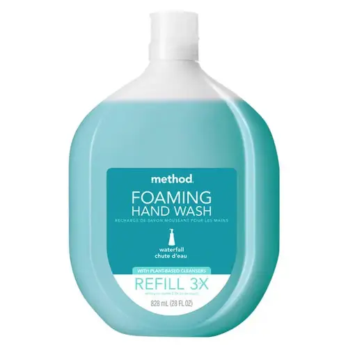 Method Foaming Hand Wash - All Fragrances, 28 oz. Refill Bottle - Waterfall - pack of 4 Method Foaming Hand Wash - All Fragrances, 28 oz. Refill Bottle - Waterfall - pack of 4