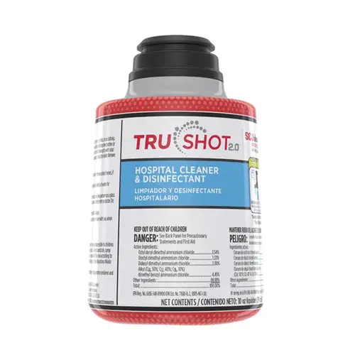 TruShot 2.0 Hospital Cleaner & Disinfectant Colorless - pack of 4 TruShot 2.0 Hospital Cleaner & Disinfectant Colorless - pack of 4