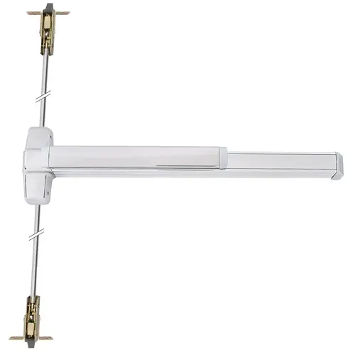 Von Duprin Concealed Vertical Rod Exit Device Satin Chrome Von Duprin Concealed Vertical Rod Exit Device Satin Chrome