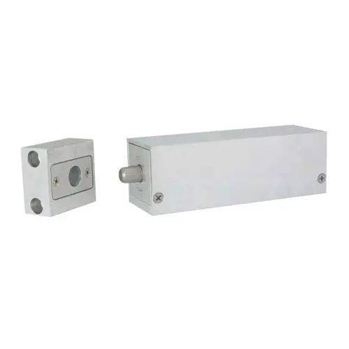 Direct Throw Surface Mount Bolt Lock, Fail-Secure, 12/24VDC, 628/US28 Satin Aluminum Direct Throw Surface Mount Bolt Lock, Fail-Secure, 12/24VDC, 628/US28 Satin Aluminum