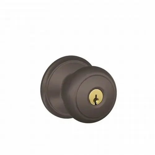 Andover Knob Keyed Entry Lock C Keyway with 16211 Latch and 10063 Strike Oil Rubbed Bronze Finish Andover Knob Keyed Entry Lock C Keyway with 16211 Latch and 10063 Strike Oil Rubbed Bronze Finish