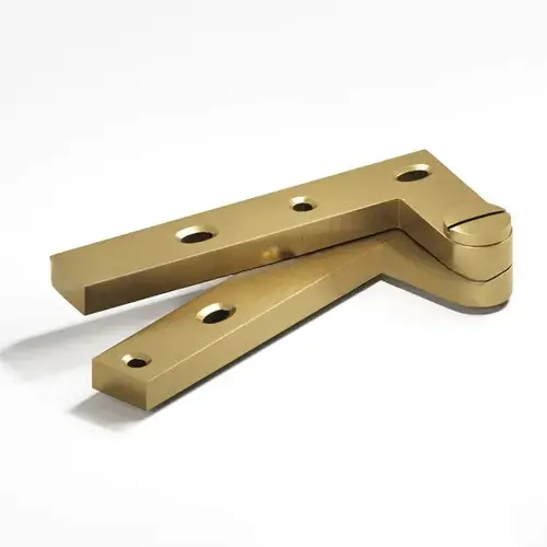 # 6 4-3/8" Pivot Hinge with 250 Pound Load Antique Brass Finish # 6 4-3/8" Pivot Hinge with 250 Pound Load Antique Brass Finish