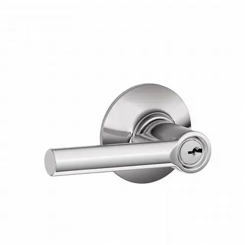 Broadway Lever Keyed Entry Lock C Keyway with 16211 Latch and 10063 Strike Bright Chrome Finish Broadway Lever Keyed Entry Lock C Keyway with 16211 Latch and 10063 Strike Bright Chrome Finish