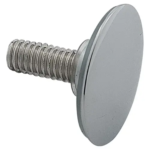 1-1/4 Inches Diameter Low Profile Standoff Round Cap Assembly Polished Chrome 1-1/4 Inches Diameter Low Profile Standoff Round Cap Assembly Polished Chrome