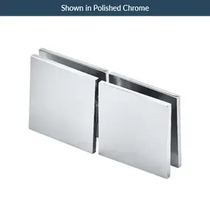 Brixwell C-MTGTG-AB Designer Square Pivoting Glass-to-Glass Operable Transom Clip 180 Degree Antique Brass