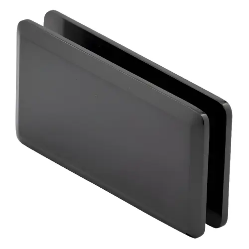 Premier Beveled Glass-to-Glass Clip 180 Degree Black Nickel Premier Beveled Glass-to-Glass Clip 180 Degree Black Nickel