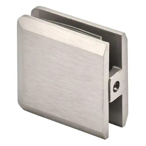 Coronado Series Beveled Edge Glass To Wall Mount Clip Allen Style Clamp Screws Brushed Nickel Coronado Series Beveled Edge Glass To Wall Mount Clip Allen Style Clamp Screws Brushed Nickel