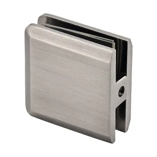 Coronado Series Beveled Edge Glass To Wall Mount Clip Allen Style Clamp Screws Brushed Pewter Coronado Series Beveled Edge Glass To Wall Mount Clip Allen Style Clamp Screws Brushed Pewter