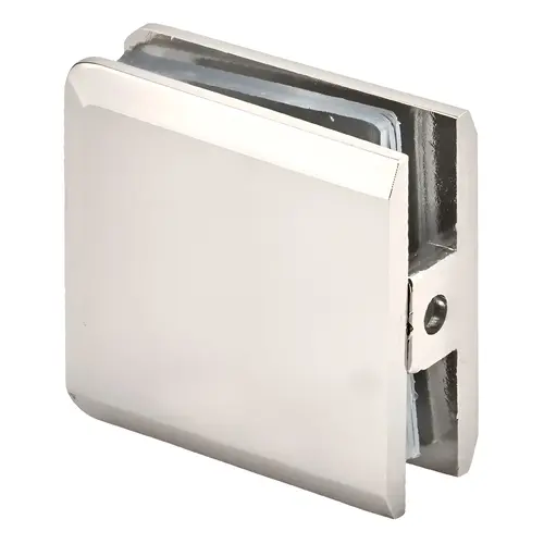 Coronado Series Beveled Edge Glass To Wall Mount Clip Allen Style Clamp Screws Polished Nickel Coronado Series Beveled Edge Glass To Wall Mount Clip Allen Style Clamp Screws Polished Nickel