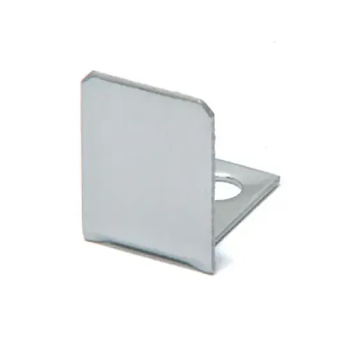 End Cap for High Profile "U" Channel Fit 1/2 Inch Glass Polished Chrome End Cap for High Profile "U" Channel Fit 1/2 Inch Glass Polished Chrome