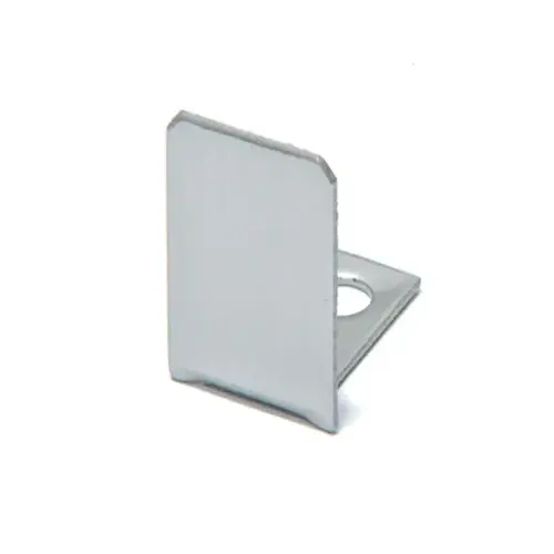 End Cap for High Profile "U" Channel Fit 3/8 Inch Glass Polished Chrome - pack of 10 End Cap for High Profile "U" Channel Fit 3/8 Inch Glass Polished Chrome - pack of 10