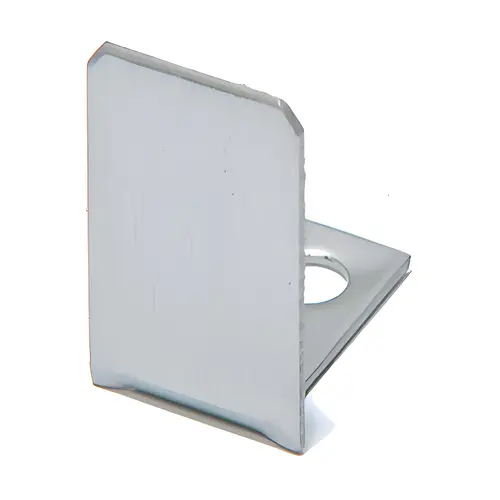 End Cap for High Profile "U" Channel Fit 3/8 Inch Glass Polished Chrome End Cap for High Profile "U" Channel Fit 3/8 Inch Glass Polished Chrome