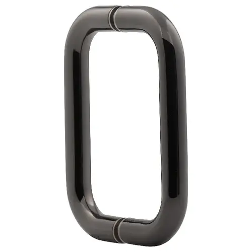6 Inches Center To Center Standard Tubular Shower Door Handle Back To Back Mount Black Nickel 6 Inches Center To Center Standard Tubular Shower Door Handle Back To Back Mount Black Nickel