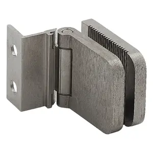 Brixwell H-A14JM-BN Aluminum Jamb Mount Hinge Brushed Nickel