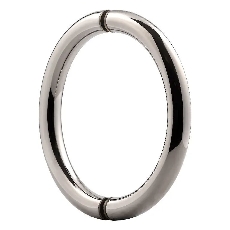 US Horizon 6 Inches Center To Center Circular Style Shower Door Handle Back To Back Mount Polished Stainless Steel HC-6BTB-PS US Horizon 6 Inches Center To Center Circular Style Shower Door Handle Back To Back Mount Polished Stainless Steel HC-6BTB-PS