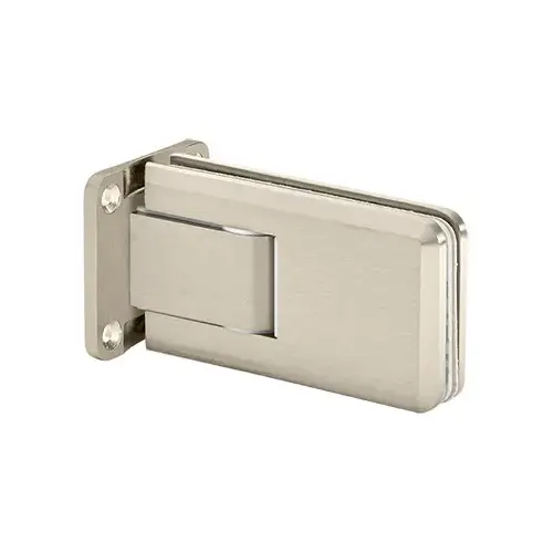 Crown Series Wall Mount Hinge With Full Back Plate Brushed Nickel Crown Series Wall Mount Hinge With Full Back Plate Brushed Nickel