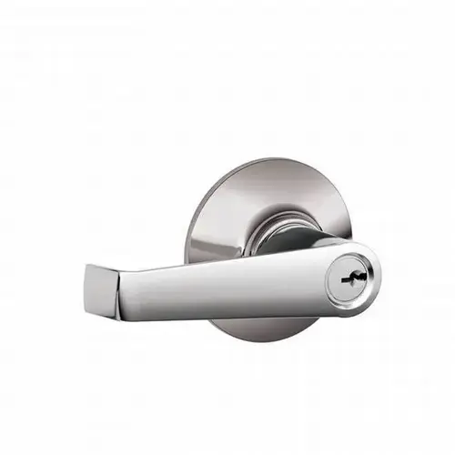 Elan Lever Storeroom Lock C Keyway with 16211 Latch and 10063 Strike Bright Chrome Finish Elan Lever Storeroom Lock C Keyway with 16211 Latch and 10063 Strike Bright Chrome Finish