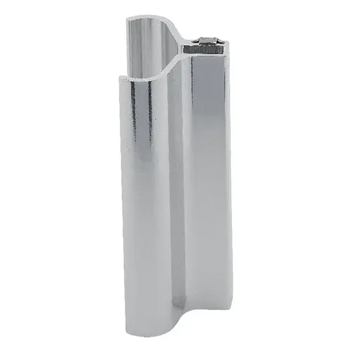 Shower Door Slip-on Pull Handle Bright Anodized Shower Door Slip-on Pull Handle Bright Anodized
