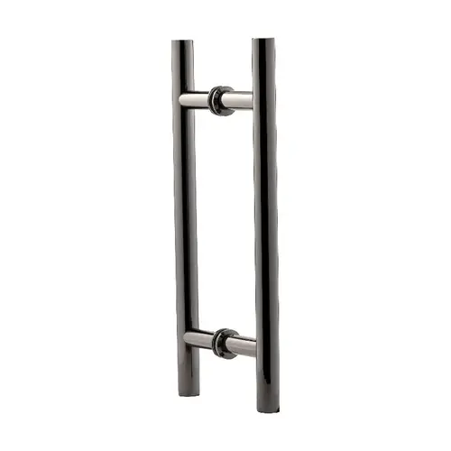 8 Inches Center To Center Ladder Push Pull Handle Back To Back Mount Black Nickel