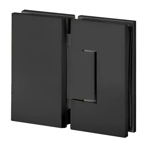 Maxum Series Glass To Glass Mount Shower Door Hinge 180 Degree Matte Black Maxum Series Glass To Glass Mount Shower Door Hinge 180 Degree Matte Black