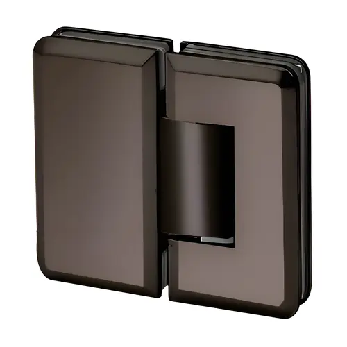 Majestic Series Glass To Glass Mount Hinge 180 Degree Black Nickel Majestic Series Glass To Glass Mount Hinge 180 Degree Black Nickel