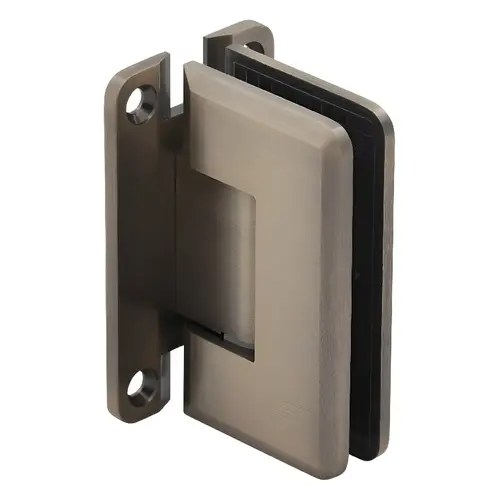 Majestic Series Glass To Wall Mount Shower Door Hinge With "H" Back Plate Antique Brass Majestic Series Glass To Wall Mount Shower Door Hinge With "H" Back Plate Antique Brass
