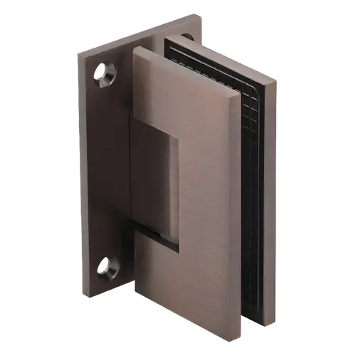 Maxum Series Glass To Wall Mount Shower Door Hinge With Full Back Plate Antique Copper Maxum Series Glass To Wall Mount Shower Door Hinge With Full Back Plate Antique Copper