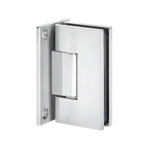 Maxum Series Glass To Wall Mount Shower Door Hinge With Full Back Plate Satin-Chrome Maxum Series Glass To Wall Mount Shower Door Hinge With Full Back Plate Satin-Chrome
