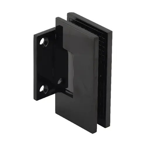Maxum Series Glass To Wall Mount Shower Door Hinge With Short Back Plate Black Nickel Maxum Series Glass To Wall Mount Shower Door Hinge With Short Back Plate Black Nickel
