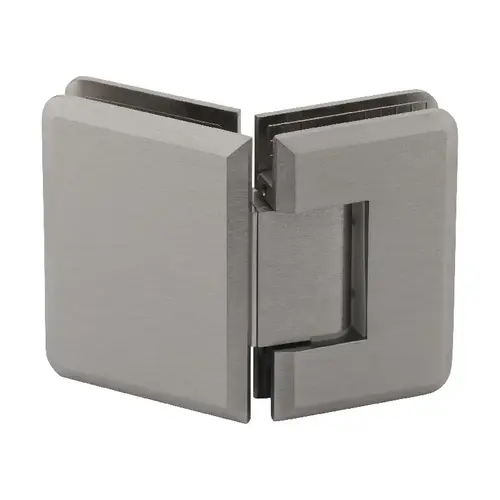 Premier Series Glass To Glass Mount Shower Door Hinge 135 Degree Brushed Nickel Premier Series Glass To Glass Mount Shower Door Hinge 135 Degree Brushed Nickel