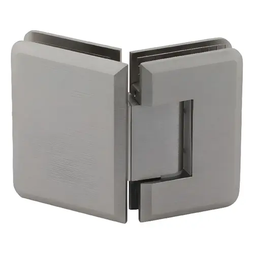 Premier Series Glass To Glass Mount Shower Door Hinge 135 Degree Brushed Nickel Premier Series Glass To Glass Mount Shower Door Hinge 135 Degree Brushed Nickel