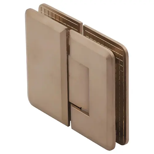Premier Series Glass To Glass Mount Shower Door Hinge 180 Degree Brushed Bronze Premier Series Glass To Glass Mount Shower Door Hinge 180 Degree Brushed Bronze