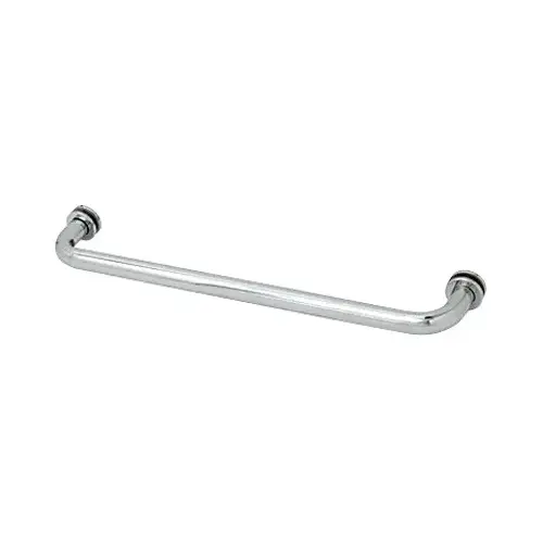 20 Inches Center To Center Standard Tubular Shower Towel Bar Single Mount W/Washers Satin-Chrome 20 Inches Center To Center Standard Tubular Shower Towel Bar Single Mount W/Washers Satin-Chrome