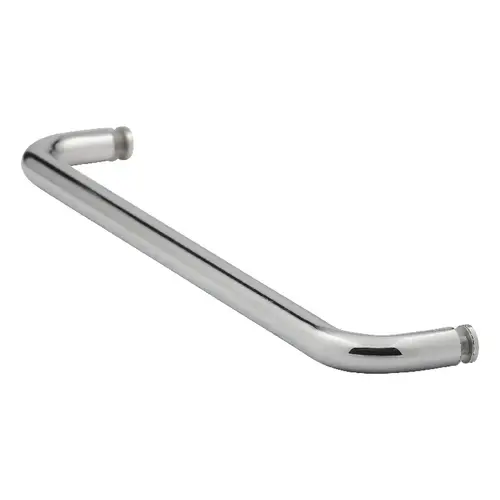 16 Inches Center To Center Standard Tubular Shower Towel Bar Single Mount Without Washers Polished Stainless Steel 16 Inches Center To Center Standard Tubular Shower Towel Bar Single Mount Without Washers Polished Stainless Steel