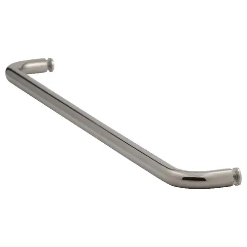 22 Inches Center To Center Standard Tubular Shower Towel Bar Single Mount Without Washers Polished Nickel 22 Inches Center To Center Standard Tubular Shower Towel Bar Single Mount Without Washers Polished Nickel