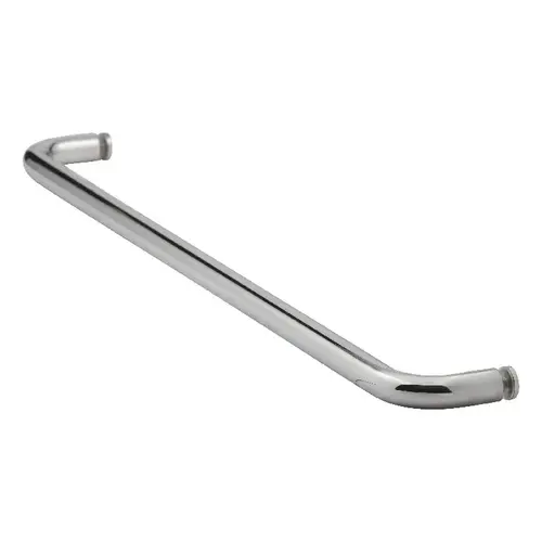 22 Inches Center To Center Standard Tubular Shower Towel Bar Single Mount Without Washers Polished Stainless Steel 22 Inches Center To Center Standard Tubular Shower Towel Bar Single Mount Without Washers Polished Stainless Steel