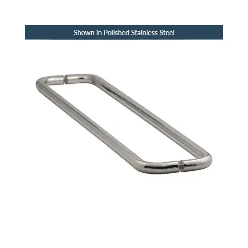 24 Inches Center To Center Standard Tubular Shower Towel Bar Back to Back Mount Without Washers Polished Brass 24 Inches Center To Center Standard Tubular Shower Towel Bar Back to Back Mount Without Washers Polished Brass