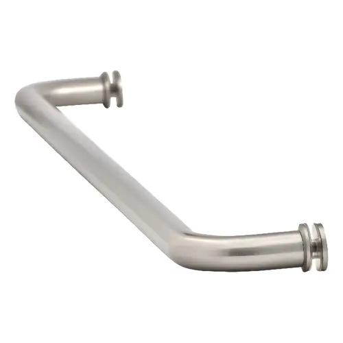 24 Inches Center To Center Standard Tubular Shower Towel Bar Single Mount W/Washers Brushed Nickel 24 Inches Center To Center Standard Tubular Shower Towel Bar Single Mount W/Washers Brushed Nickel