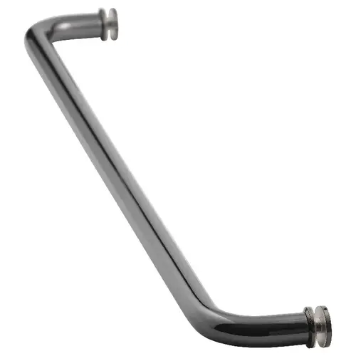 24 Inches Center To Center Standard Tubular Shower Towel Bar Single Mount W/Washers Black Nickel 24 Inches Center To Center Standard Tubular Shower Towel Bar Single Mount W/Washers Black Nickel