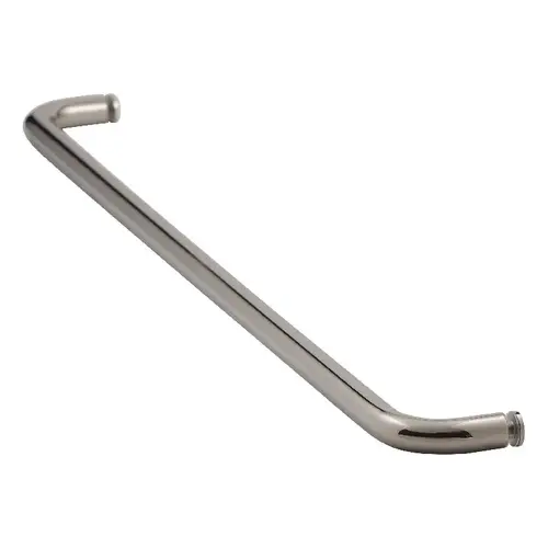 26 Inches Center To Center Standard Tubular Shower Towel Bar Single Mount Without Washers Polished Nickel 26 Inches Center To Center Standard Tubular Shower Towel Bar Single Mount Without Washers Polished Nickel