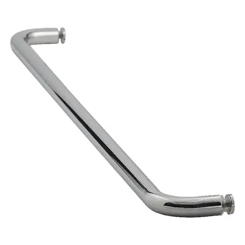 26 Inches Center To Center Standard Tubular Shower Towel Bar Single Mount Without Washers Polished Stainless Steel