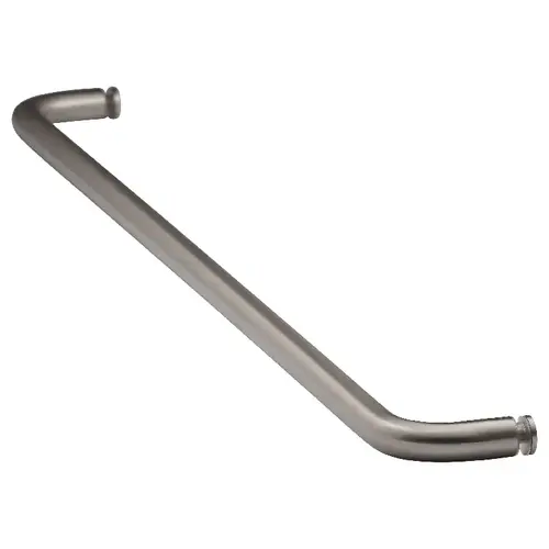 28 Inches Center To Center Standard Tubular Shower Towel Bar Single Mount Without Washers Brushed Nickel 28 Inches Center To Center Standard Tubular Shower Towel Bar Single Mount Without Washers Brushed Nickel