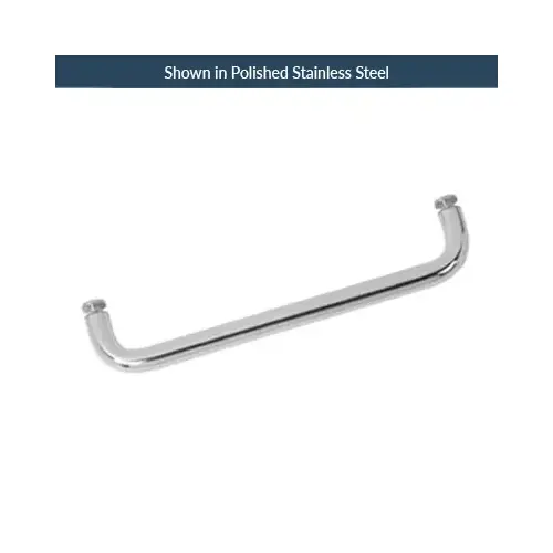28 Inches Center To Center Standard Tubular Shower Towel Bar Single Mount Without Washers Polished Stainless Steel 28 Inches Center To Center Standard Tubular Shower Towel Bar Single Mount Without Washers Polished Stainless Steel