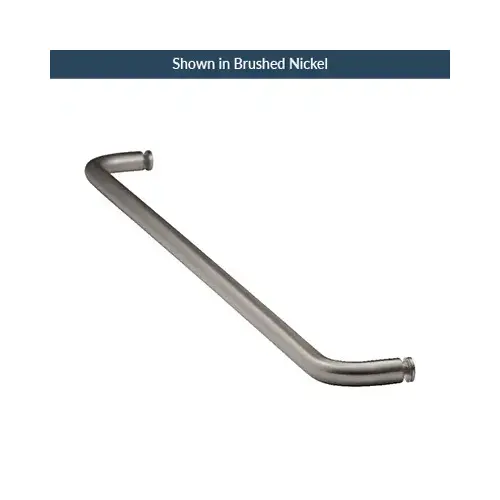 28 Inches Center To Center Standard Tubular Shower Towel Bar Single Mount Without Washers Gloss White 28 Inches Center To Center Standard Tubular Shower Towel Bar Single Mount Without Washers Gloss White