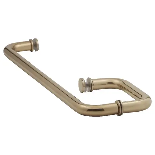 18 Inches Center To Center Towel Bar, 6 Inches Center To Center Handle Shower Door Towel Bar And Handle Combo With Washers Polished Brass 18 Inches Center To Center Towel Bar, 6 Inches Center To Center Handle Shower Door Towel Bar And Handle Combo With Washers Polished Brass