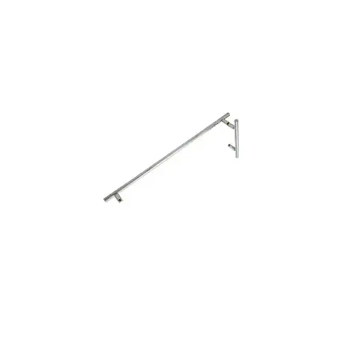 24 Inches Center To Center Towel Bar, 6 Inches Center To Center Handle Ladder Pull Towel Bar And Handle Combo Polished Nickel 24 Inches Center To Center Towel Bar, 6 Inches Center To Center Handle Ladder Pull Towel Bar And Handle Combo Polished Nickel