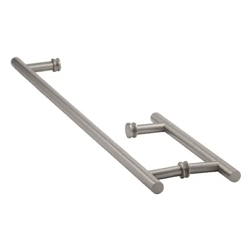 24 Inches Center To Center Towel Bar, 8 Inches Center To Center Handle Ladder Pull Towel Bar And Handle Combo Brushed Nickel 24 Inches Center To Center Towel Bar, 8 Inches Center To Center Handle Ladder Pull Towel Bar And Handle Combo Brushed Nickel