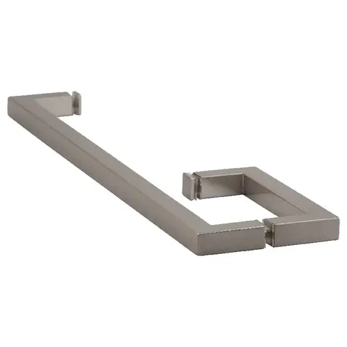 18 Inches Center To Center Towel Bar, 6 Inches Center To Center Handle Square Series Towel Bar And Handle Combo Brushed Nickel 18 Inches Center To Center Towel Bar, 6 Inches Center To Center Handle Square Series Towel Bar And Handle Combo Brushed Nickel