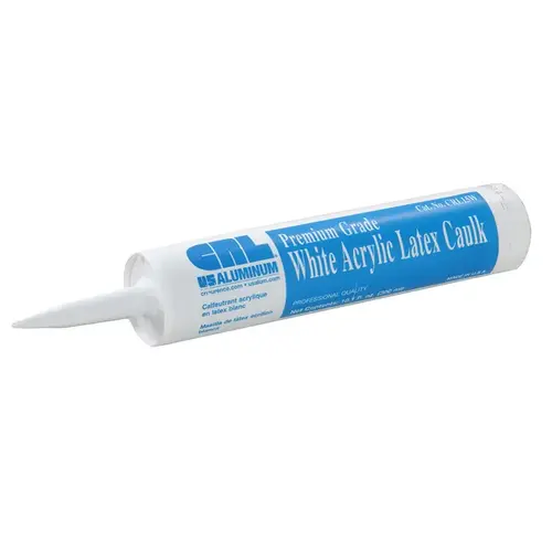 15W White Premium Grade Acrylic Latex Caulk
